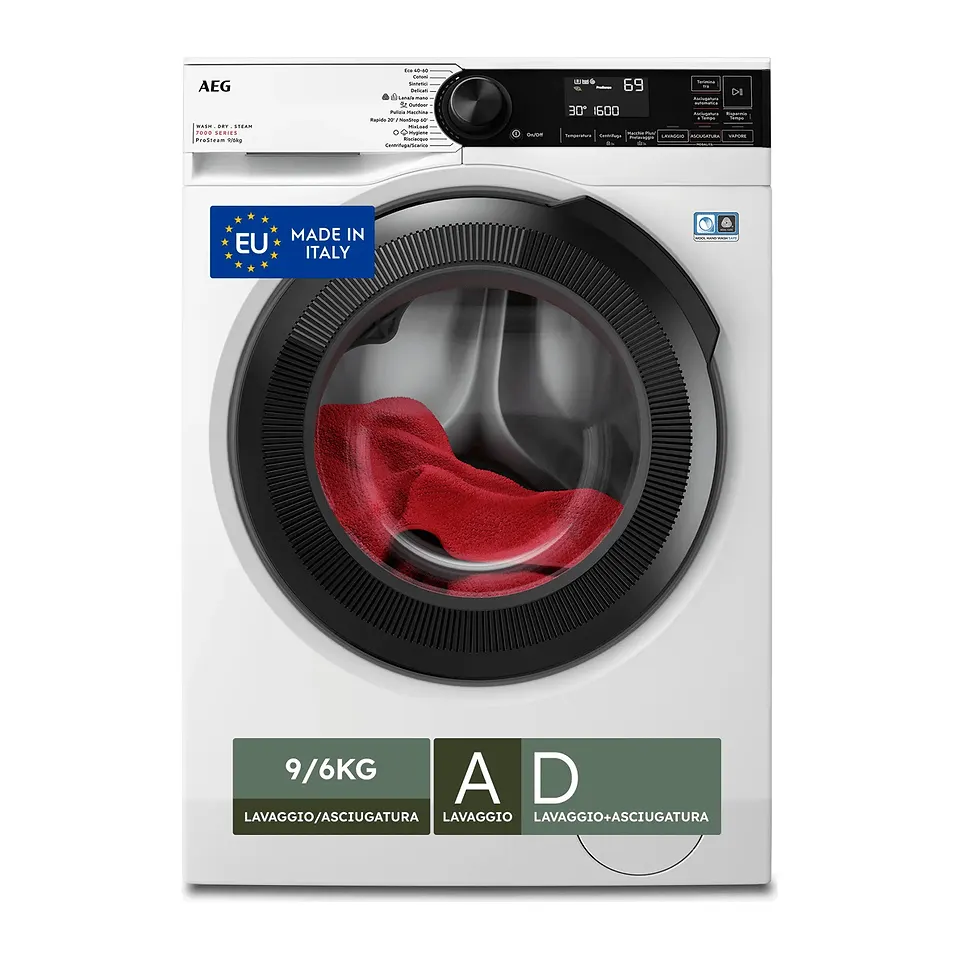 AEG Lavasciuga Series 7000 9+6 kg LWR7D966OB