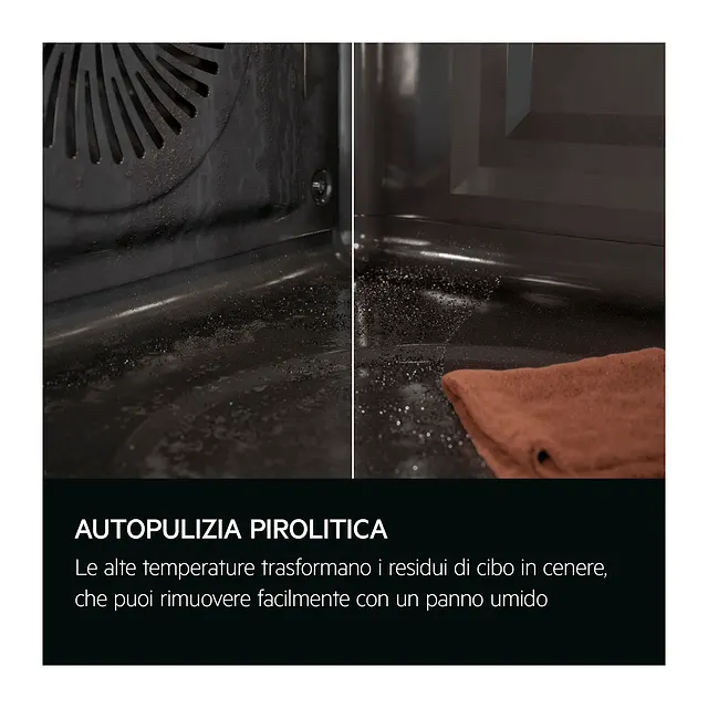 AEG Forno da incasso pirolitico Series 5000 60 cm TU5PB43SM, vista 3