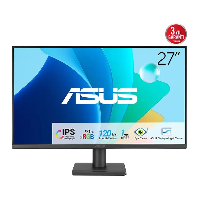 ASUS Monitor 27" VA279HG, vista 2