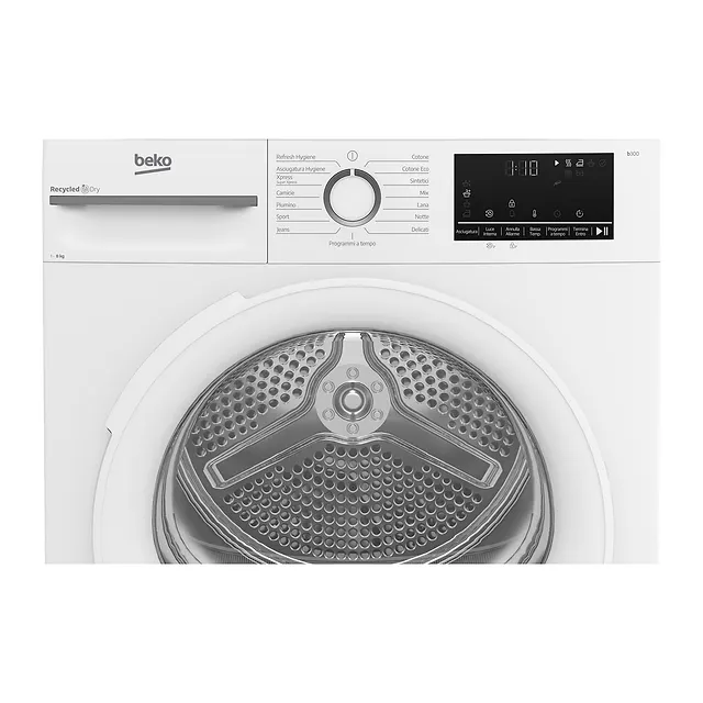 Beko Asciugatrice a pompa di calore 8 kg BMT481WI_IT, vista 4