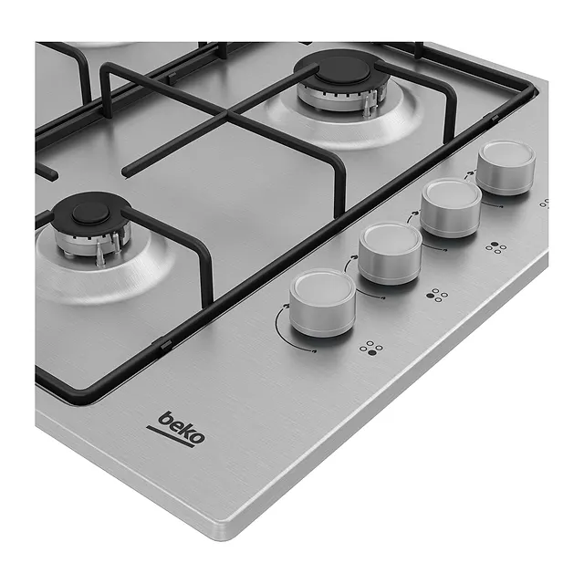 Beko Piano cottura a gas 61 cm HIGG641C3SX, vista 4