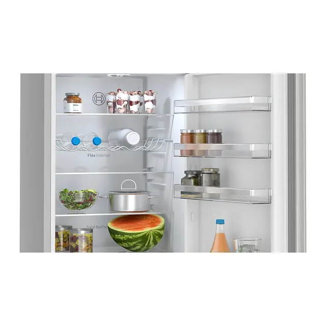 Bosch Frigorifero combinato Serie 4 203 cm KGN392LDF, vista 2
