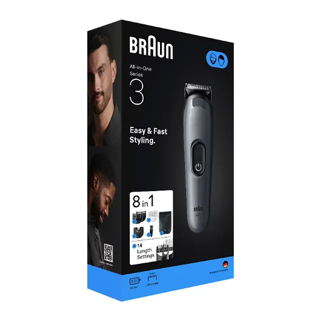 Braun Rasoio elettrico AIO3540, vista 2