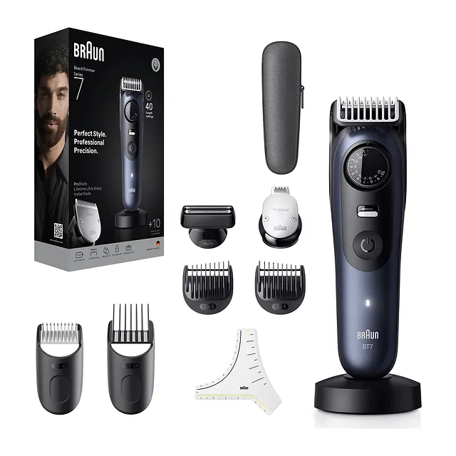 Braun Regolabarba BeardTrimmer 7 BT7540, vista 4