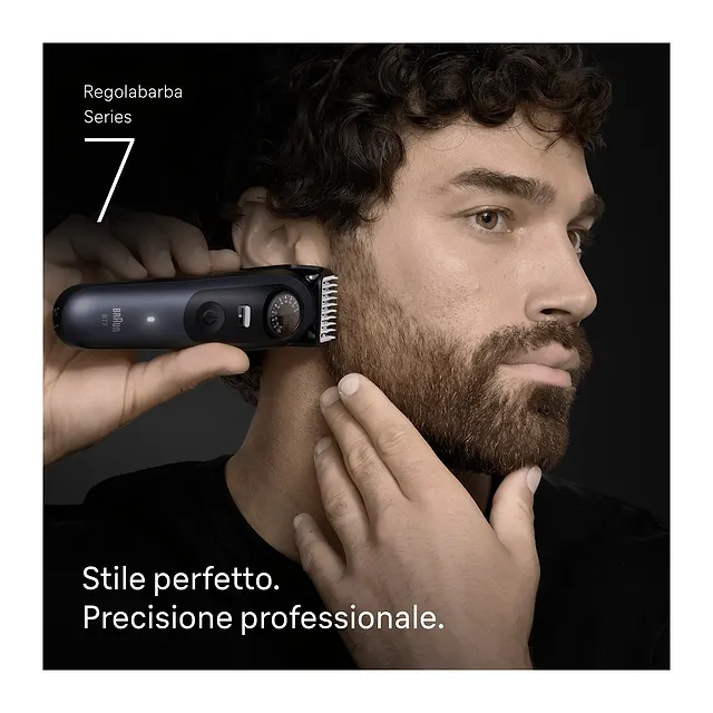 Braun Regolabarba BeardTrimmer 7 BT7540, vista 6