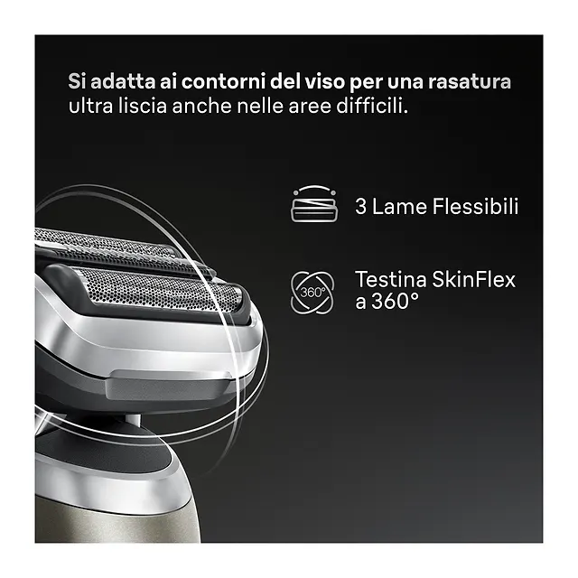 Braun Series 7 72-C1200s, vista 4