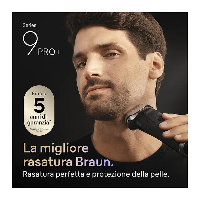 Braun Series 9 PRO+ 9600s, vista 3