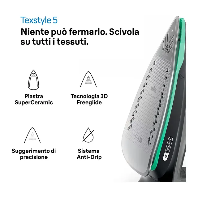 Braun Ferro da stiro TexStyle 5 SI 5277 GR, vista 3