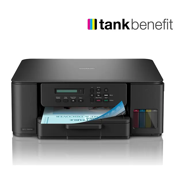 Brother DCP-T580DW, vista 3