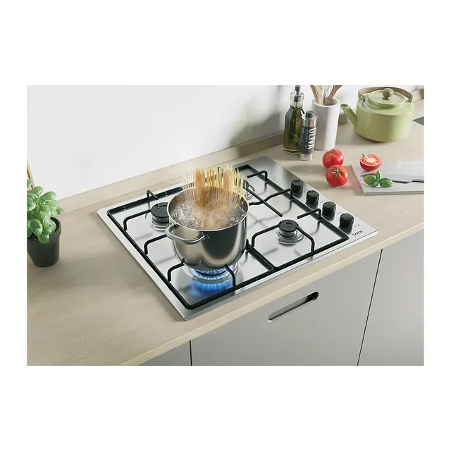 Candy Piano cottura a gas Idea 60 cm CHW6LBX, vista 2