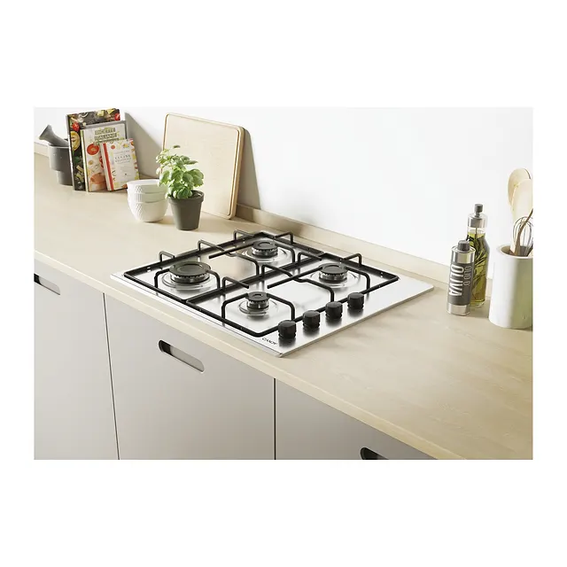 Candy Piano cottura a gas Idea 60 cm CHW6LBX, vista 3