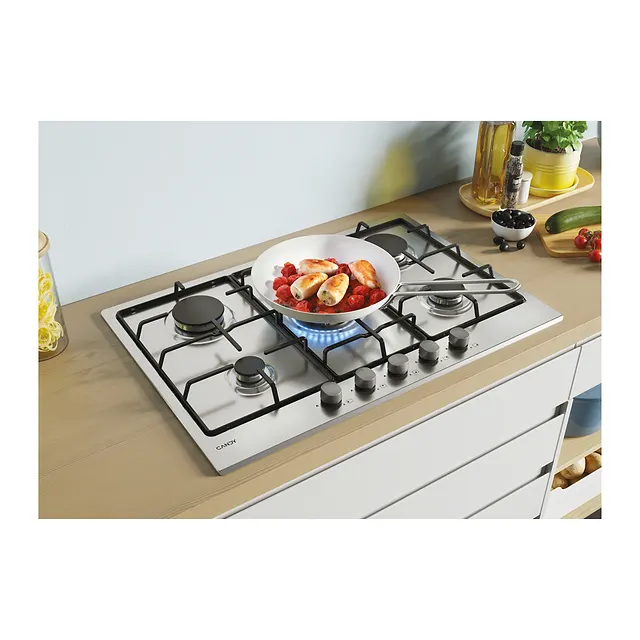 Candy Piano cottura a gas Idea 75 cm CHW74WX, vista 3