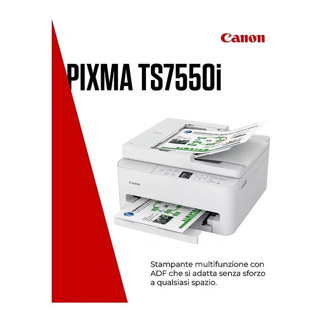 Canon PIXMA TS7550i, vista 2