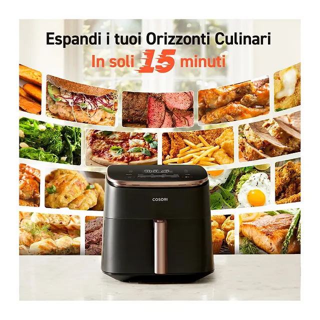 Cosori Turbo Blaze Chef Edition 6 L, vista 3