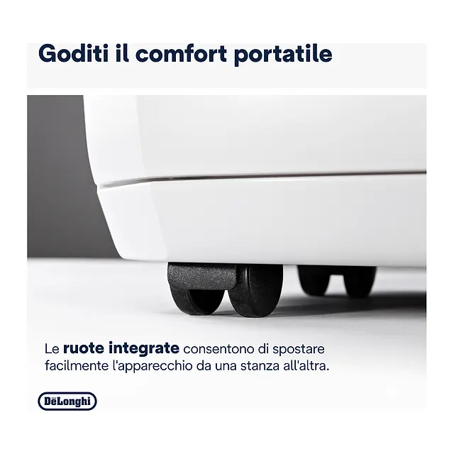 De'Longhi Deumidificatore 25 L/24h DDSX225, vista 5
