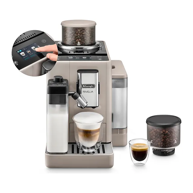 De'Longhi Rivelia 16 bevande EXAM440.55 Sand Beige