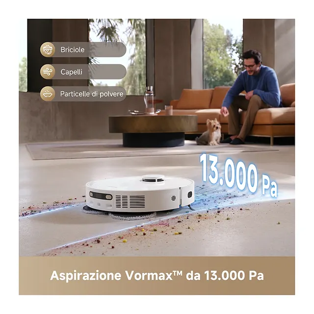 Dreame D20 Ultra versione italiana, vista 2