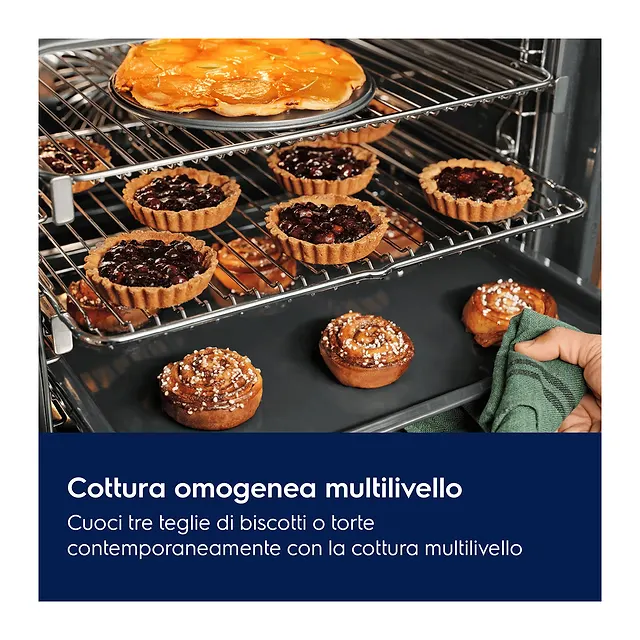 Electrolux Forno da incasso pirolitico 60 cm EOF4P56H, vista 3