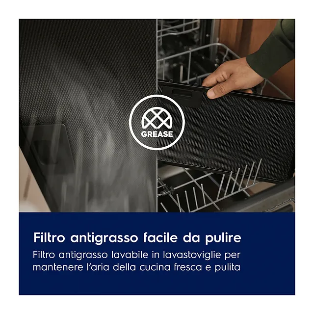 Electrolux Cappa a parete decorativa T Shape 90 cm LFT419X, vista 3