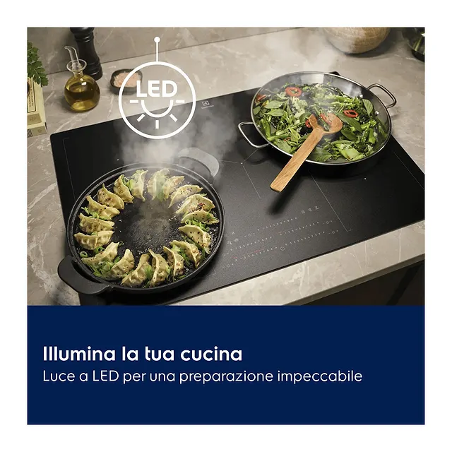 Electrolux Cappa a parete decorativa T Shape 90 cm LFT419X, vista 4