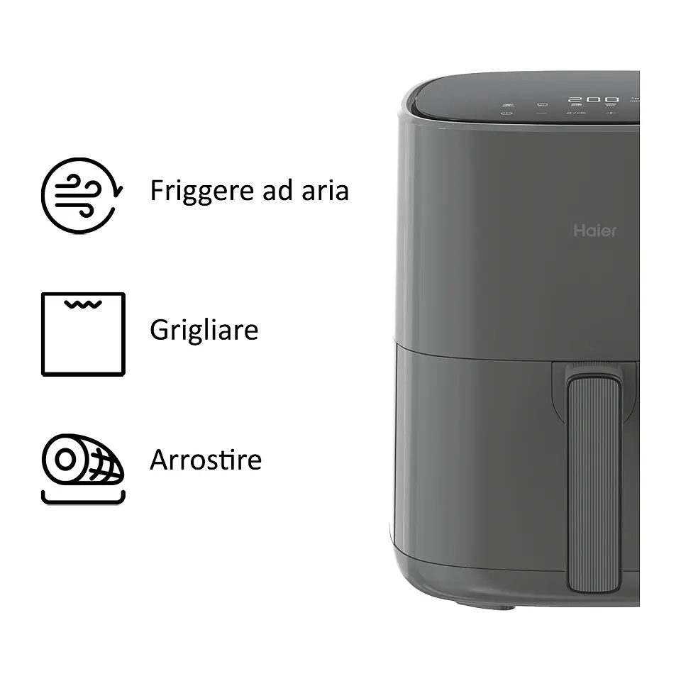 Haier Friggitrice ad aria I-Master Series 5 5 L HAF5P 011