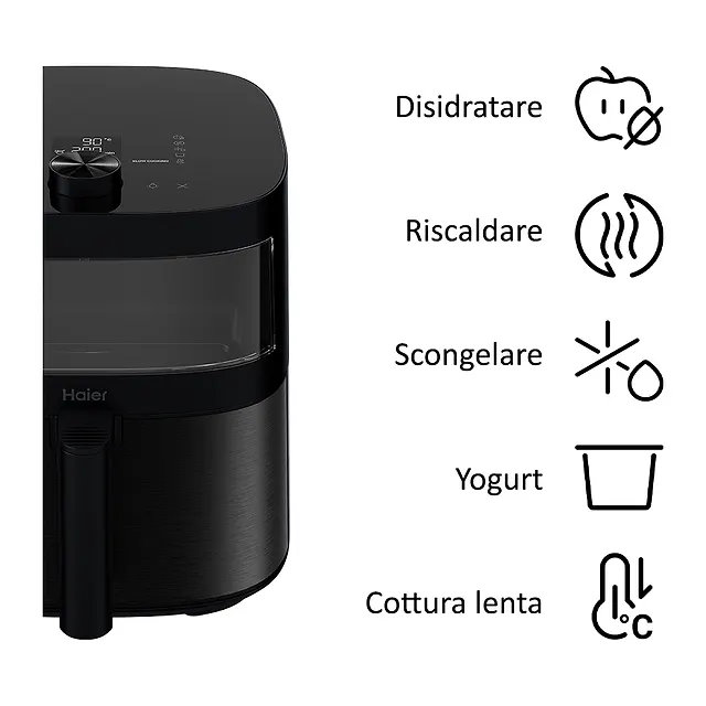 Haier Friggitrice ad aria I-Master Series 5 6,5 L HAF5TWA 011, vista 2
