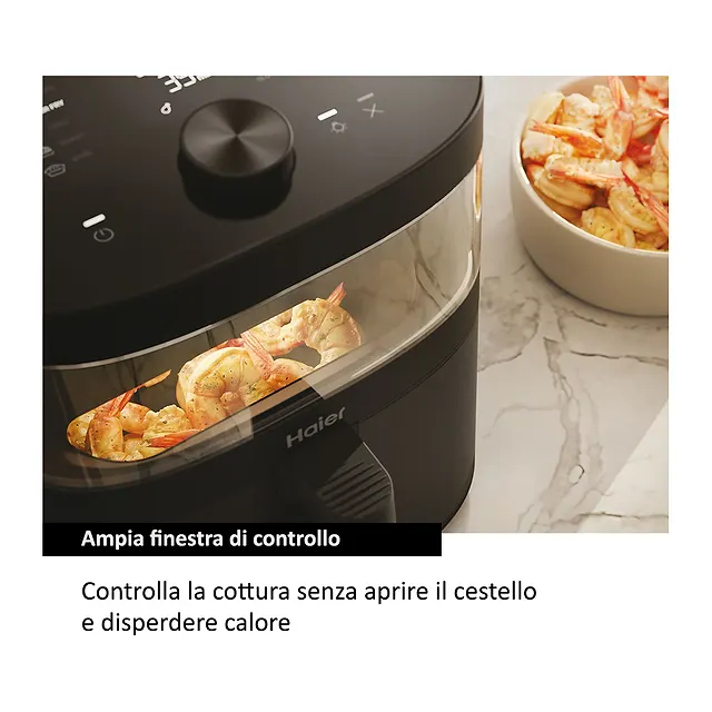 Haier Friggitrice ad aria I-Master Series 5 6,5 L HAF5TWA 011, vista 4