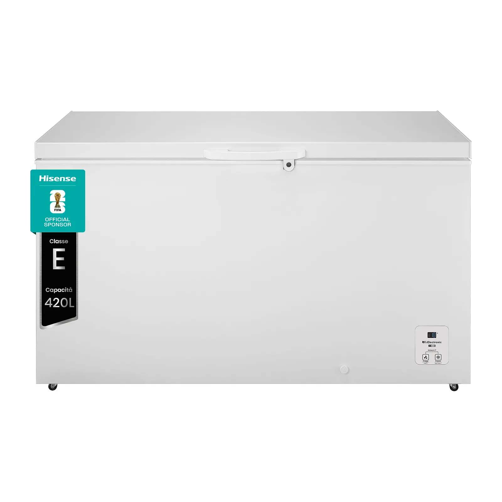 Hisense Congelatore orizzontale 420 L FT546D4AWLYE
