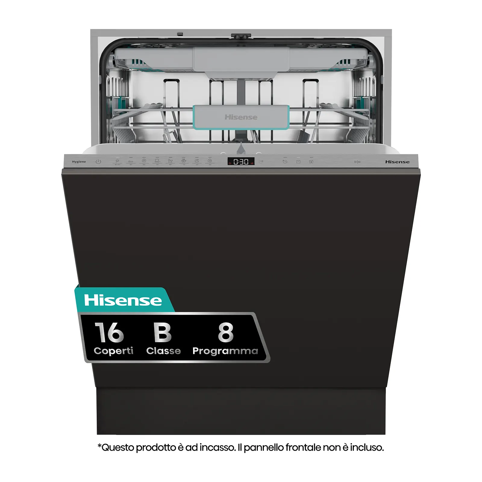 Hisense Lavastoviglie da incasso 60 cm 16 coperti HV16B