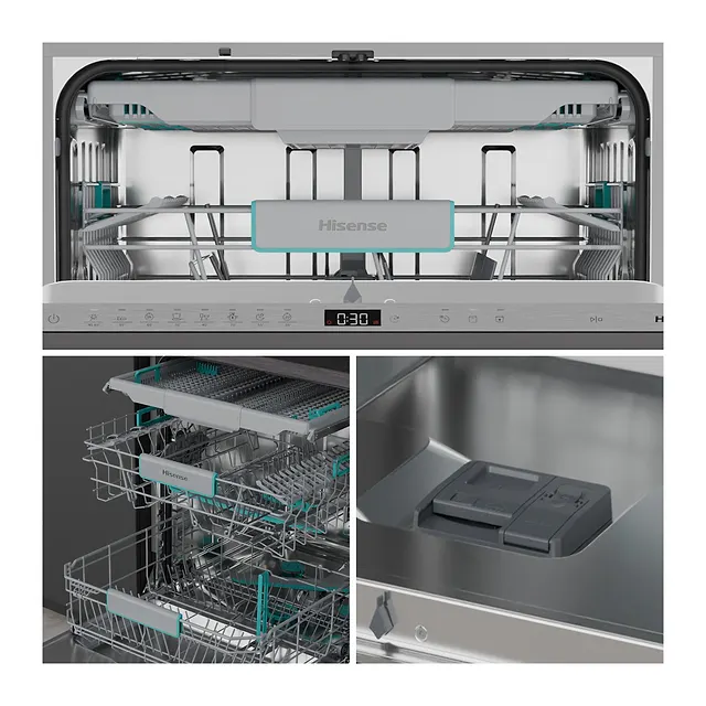 Hisense Lavastoviglie da incasso 60 cm 16 coperti HV16B, vista 5