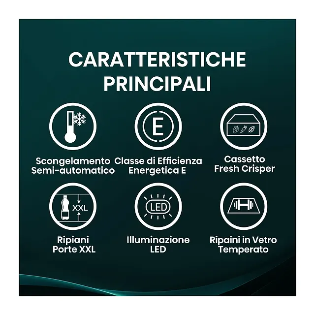 Hisense Frigorifero combinato 108 cm RR198D4ADE, vista 3