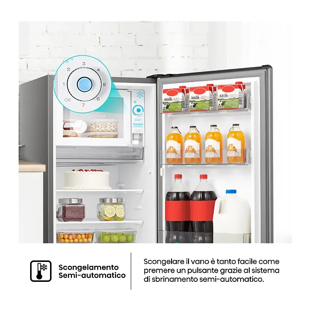 Hisense Frigorifero combinato 108 cm RR198D4ADE, vista 6
