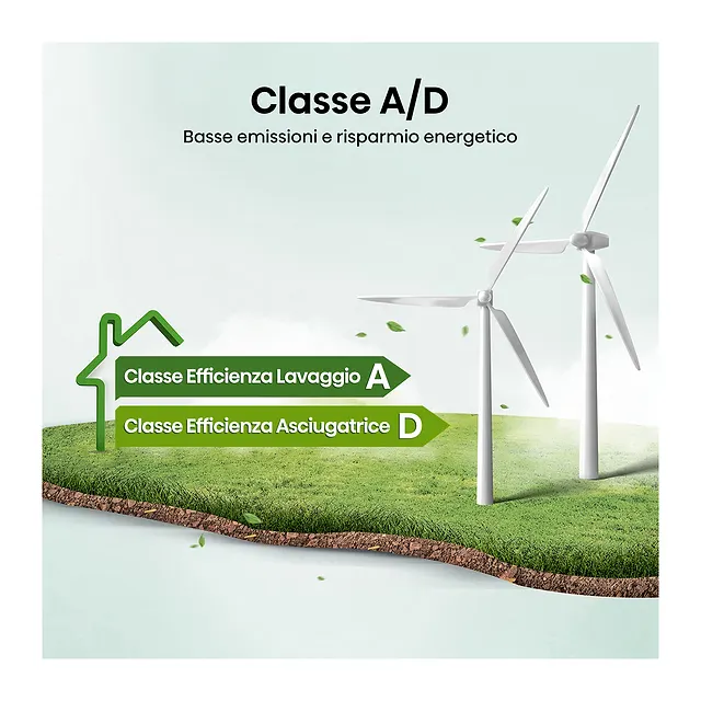 Hisense Lavasciuga 10/6 kg WDQA1014EVJM, vista 4