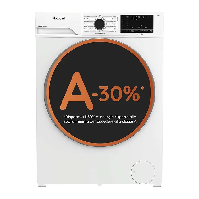 Hotpoint Lavatrice 10 kg HB 103 CARE IT, vista 2