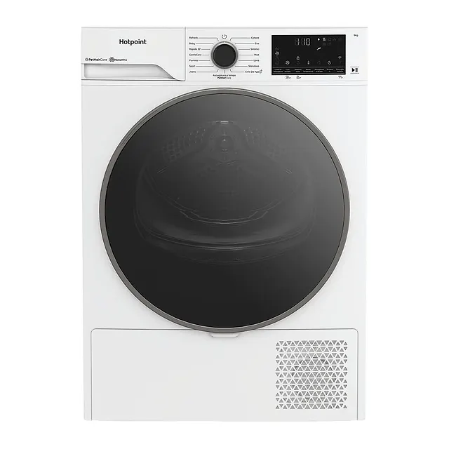 Hotpoint Asciugatrice a pompa di calore 9 kg HPT 96D BS IT