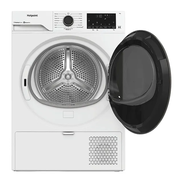 Hotpoint Asciugatrice a pompa di calore 9 kg HPT 96D BS IT, vista 4