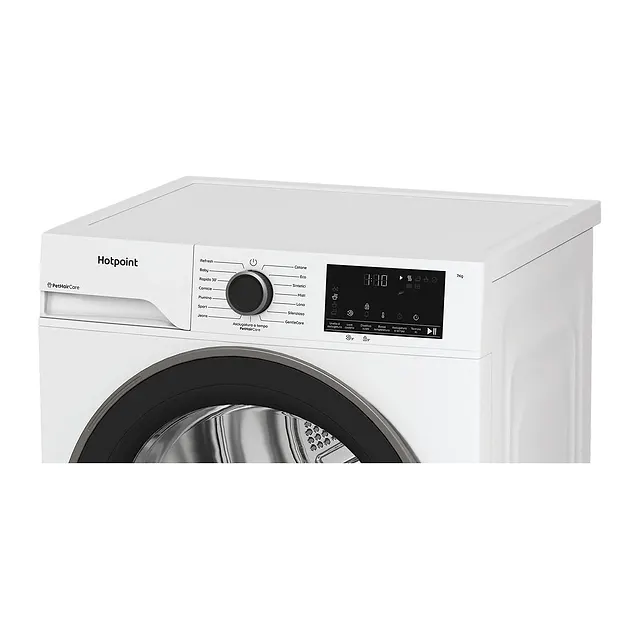 Hotpoint Asciugatrice a pompa di calore 7 kg HPTS 74D BS IT, vista 5