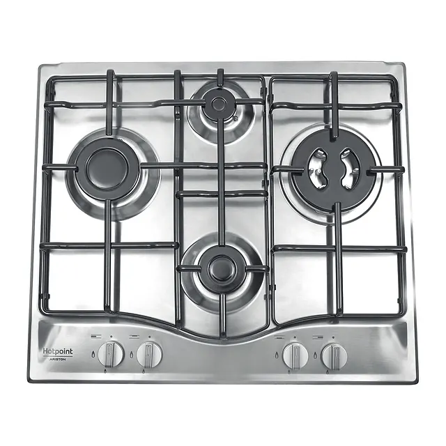 Hotpoint Piano cottura a gas 60 cm PCN 642 T/IX/HAR