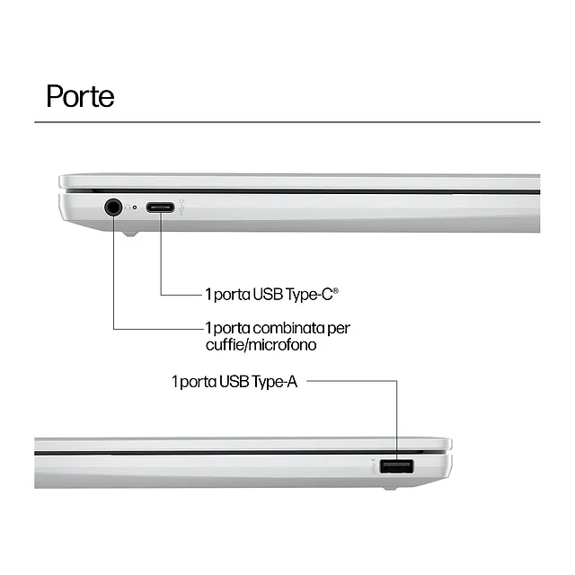 HP Chromebook 14a-nf0017nl (Core i3, 8 GB, 256 GB), vista 3