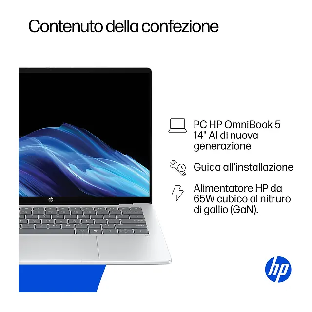 HP OmniBook 5 14 Snapdragon X, vista 5