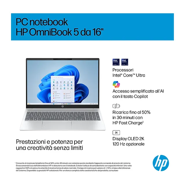 HP OmniBook 5 16, vista 4