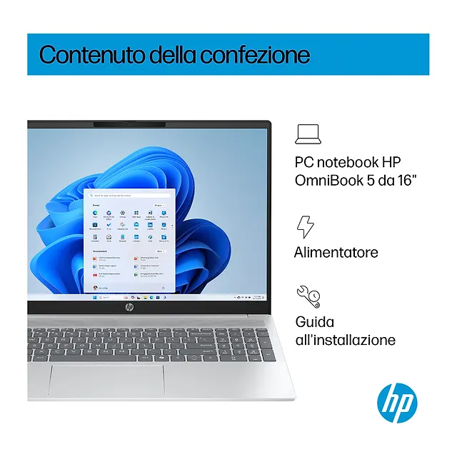 HP OmniBook 5 16, vista 6