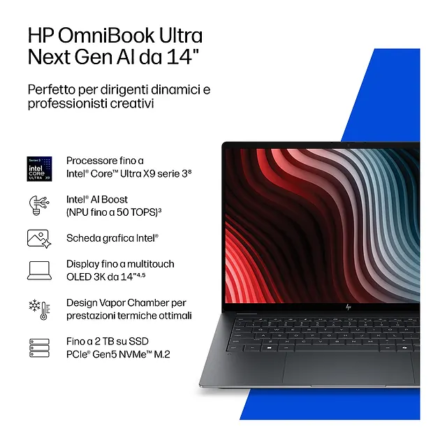 HP OmniBook Ultra 14, vista 4