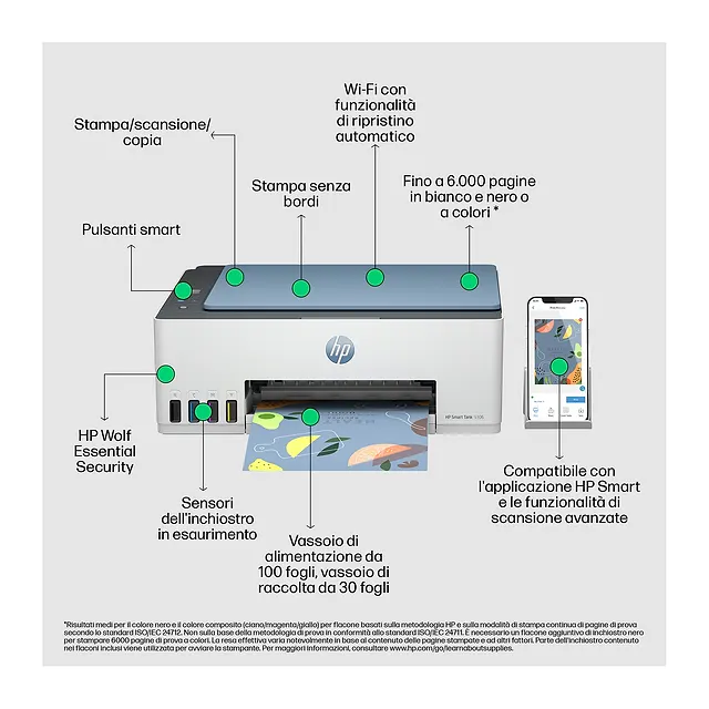 HP Smart Tank 5106, vista 4