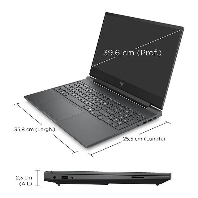 HP Victus 15, vista 6