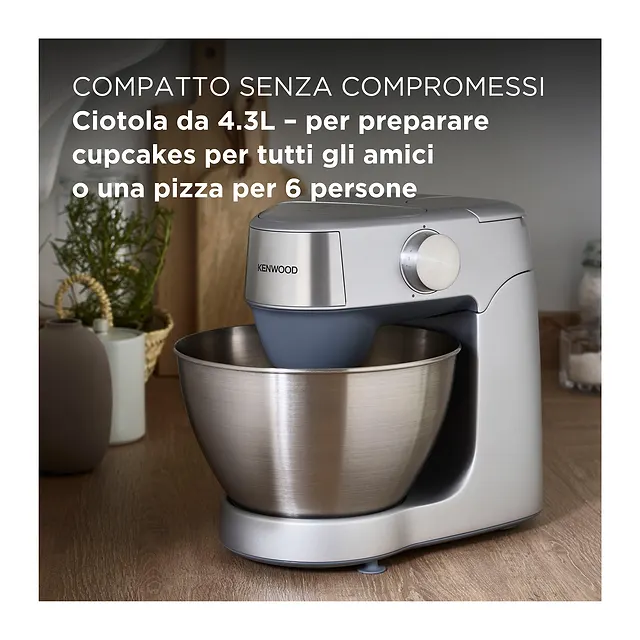 Kenwood Impastatrice planetaria 4,3 L KHC29.A0SI, vista 3