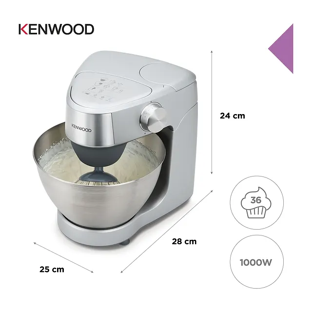 Kenwood Impastatrice planetaria 4,3 L KHC29.A0SI, vista 5