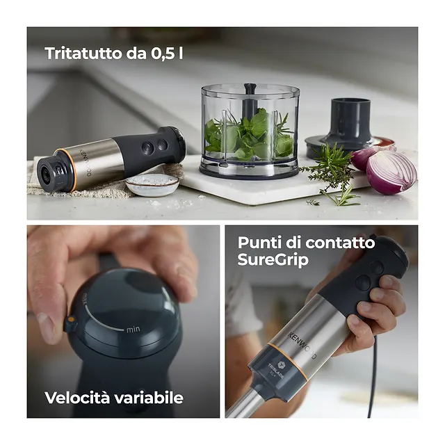 Kenwood Triblade XL+ HBM60.307GY, vista 4