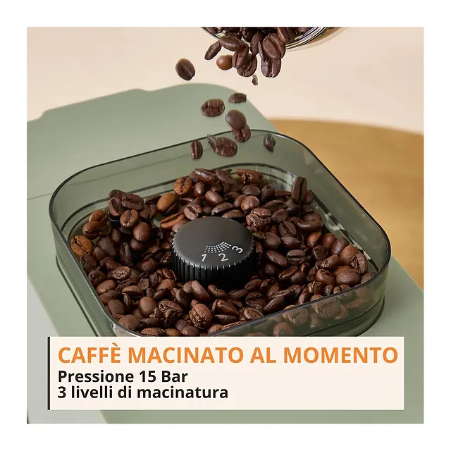 Krups Macchina da caffè automatica Coffee Crush Edition SA401LE0, vista 4
