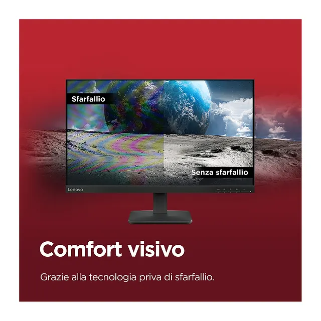 Lenovo Monitor 23,8" L24-4e, vista 4